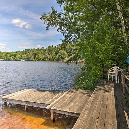 Waterfront New England House On Wickaboag Lake! West Brookfield Kültér fotó